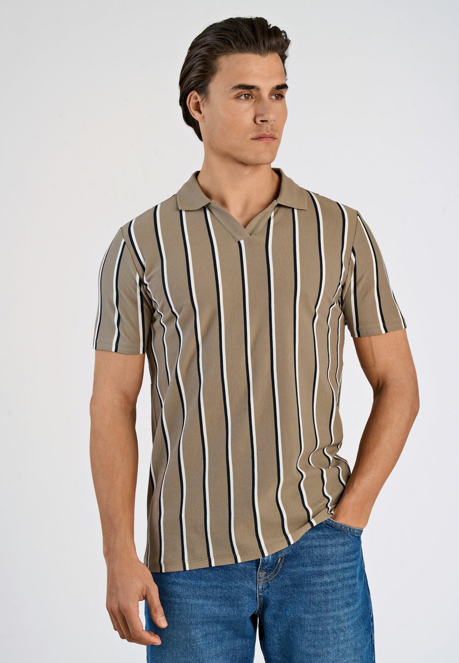 Поло Lindbergh STRIPED S/S, Dk Stone/Beige
Поло Lindbergh STRIPED S/S, Dk Stone/Beige