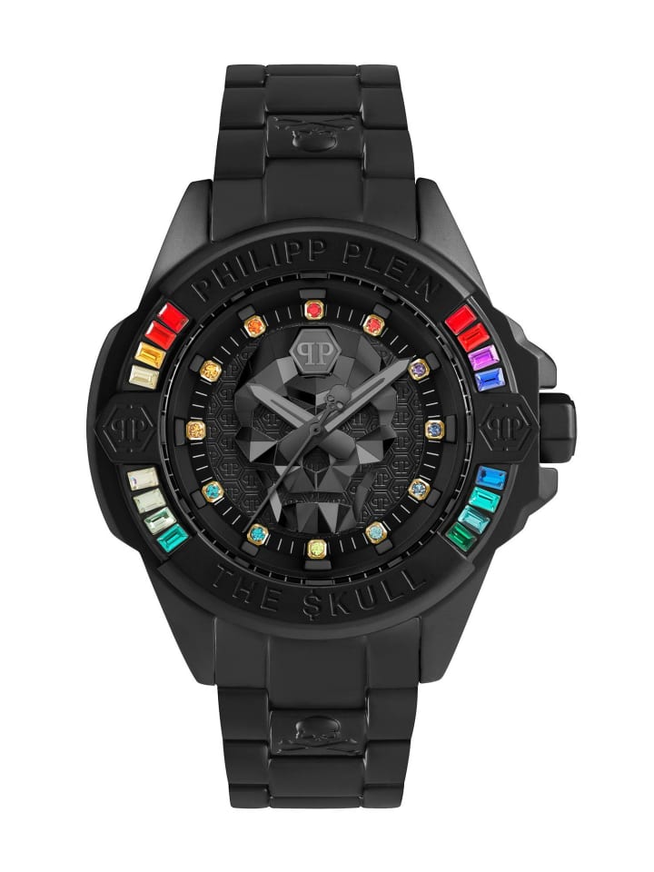 Philipp Plein Аналоговые часы для взрослых, черные
Philipp Plein Аналоговые часы для взрослых, черные