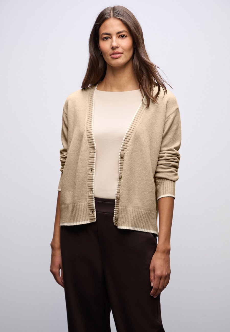 Кардиган Street One MIT KONTRASTDETAILS, Beige
Кардиган Street One MIT KONTRASTDETAILS, Beige