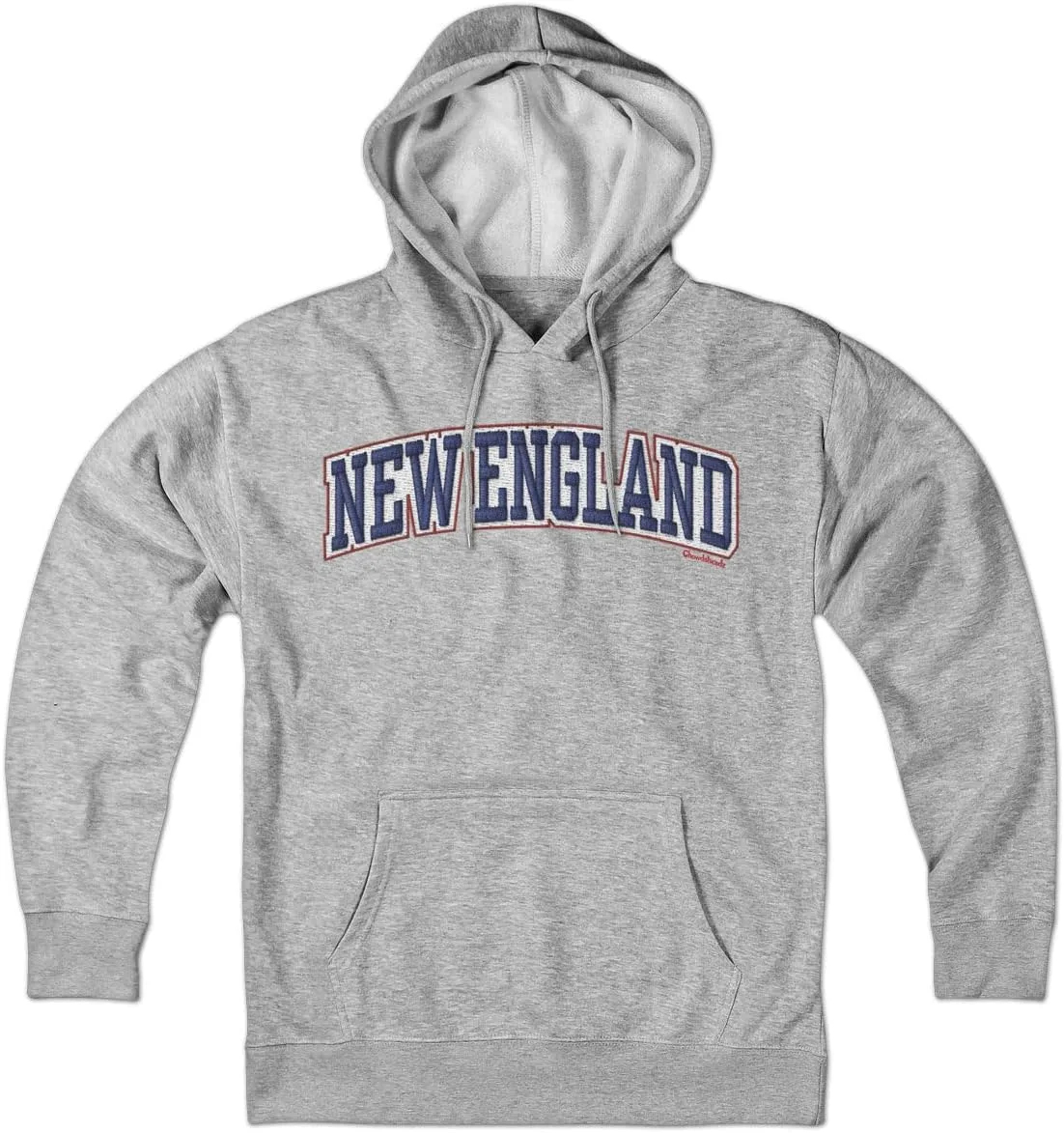 Chowdaheadz New England Arch Faux Embroidery Hoodie — худи унисекс из мягкого хлопкового микса
Chowdaheadz New England Arch Faux Embroidery Hoodie — худи унисекс из мягкого хлопкового микса