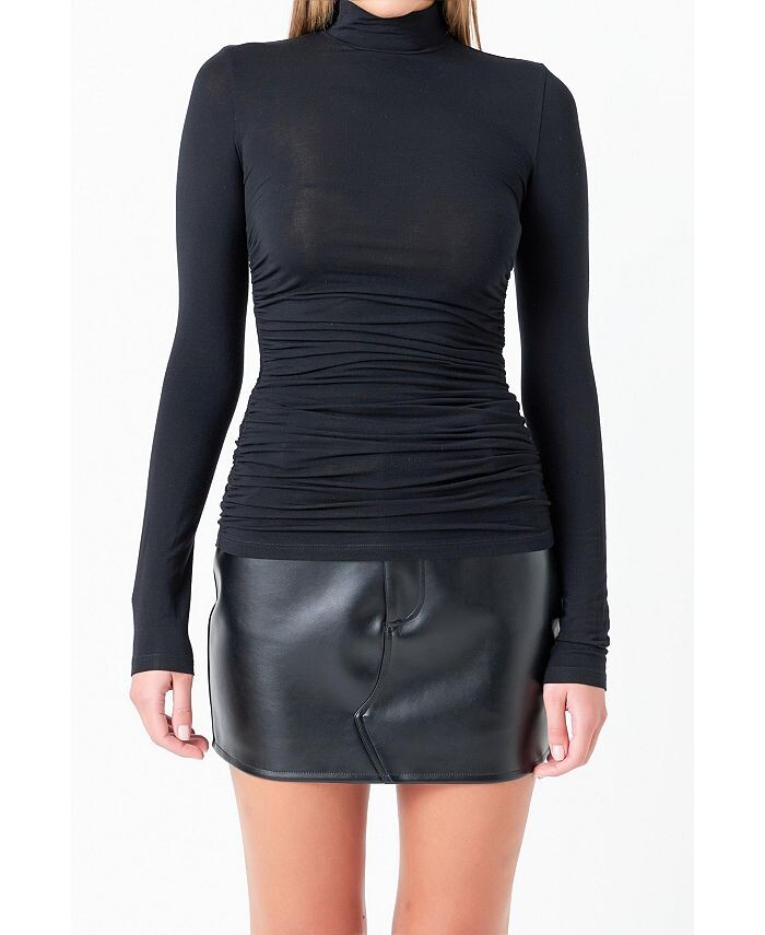 Женская водолазка со сборками Grey Lab, черный
Женская водолазка со сборками Grey Lab, черный