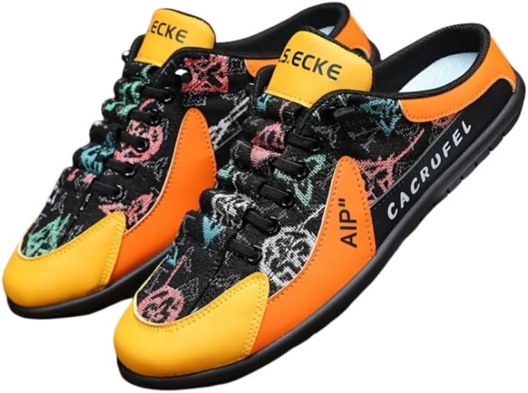 Мужские повседневные спортивные кроссовки на шнуровке с удобной резиновой подошвой, подходящие для всех сезонов, легкие и модные Hoalox, желтый
Мужские повседневные спортивные кроссовки на шнуровке с удобной резиновой подошвой, подходящие для всех сезонов, легкие и модные Hoalox, желтый