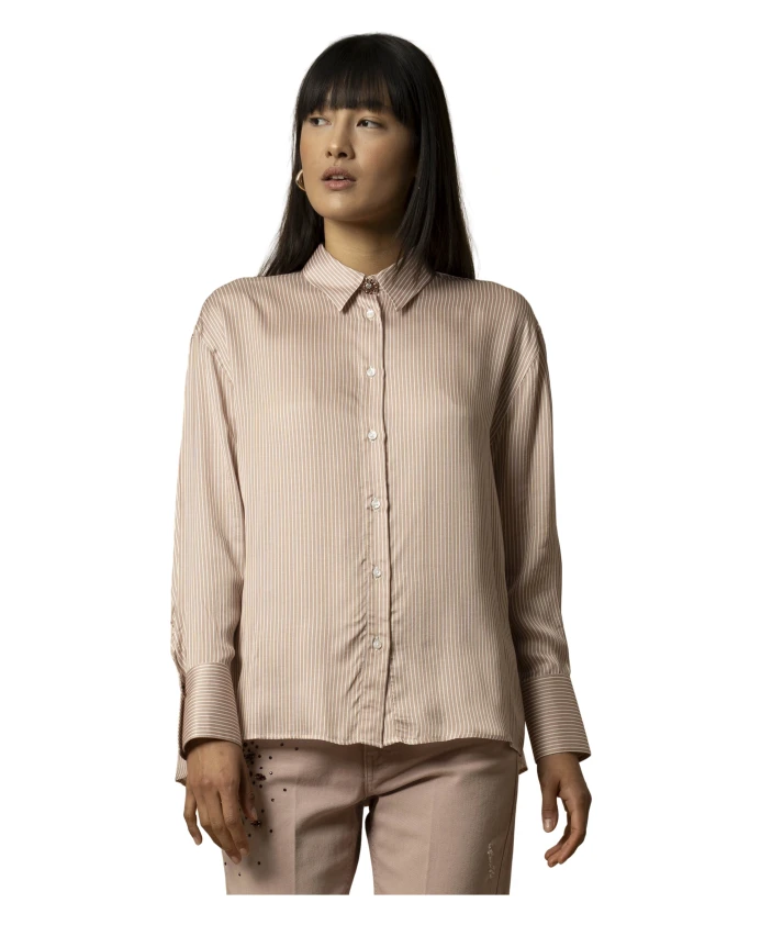 Элегантная полосатая блузка с длинными рукавами Kocca, розовый
Элегантная полосатая блузка с длинными рукавами Kocca, розовый