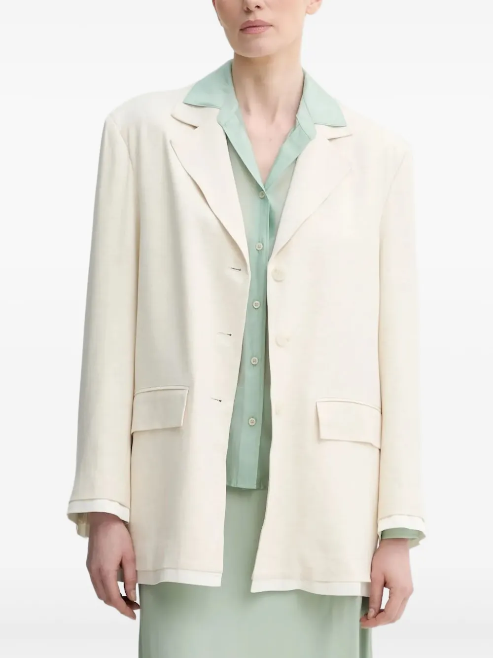 Многослойный блейзер с вырезом Isabelle Blanche
Многослойный блейзер с вырезом Isabelle Blanche