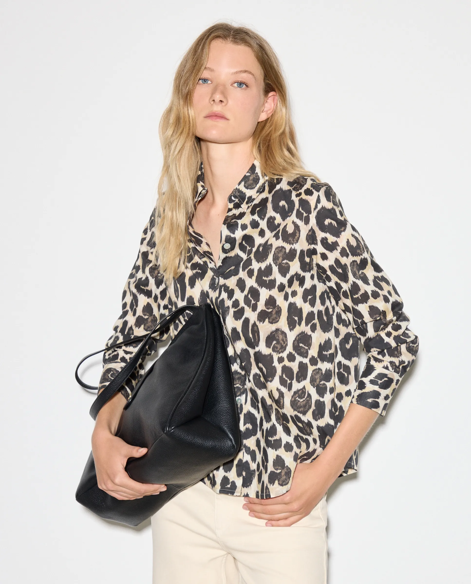 Женская длинная хлопковая рубашка с принтом Woman El Corte Inglés, коричневый
Женская длинная хлопковая рубашка с принтом Woman El Corte Inglés, коричневый