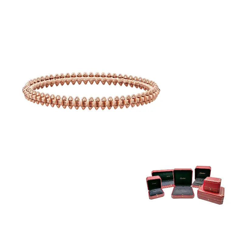 Cartier Браслет из розового золота 18 карат Unisex
Cartier Браслет из розового золота 18 карат Unisex