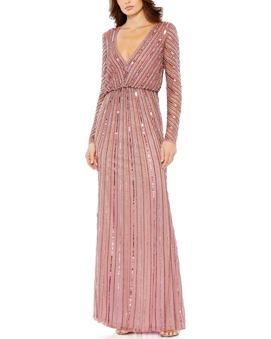 Макугалл Стразовое платье-колонна с V-образным вырезом Mac Duggal, розовый
Макугалл Стразовое платье-колонна с V-образным вырезом Mac Duggal, розовый
