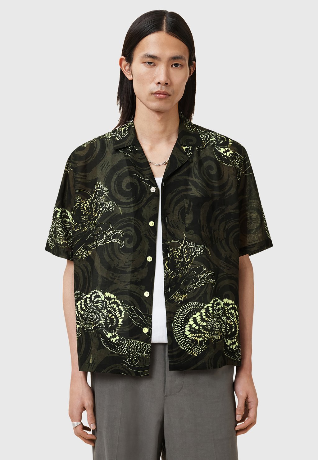 Рубашка SIDEWINDER SHIRT AllSaints, Kelp Green
Рубашка SIDEWINDER SHIRT AllSaints, Kelp Green