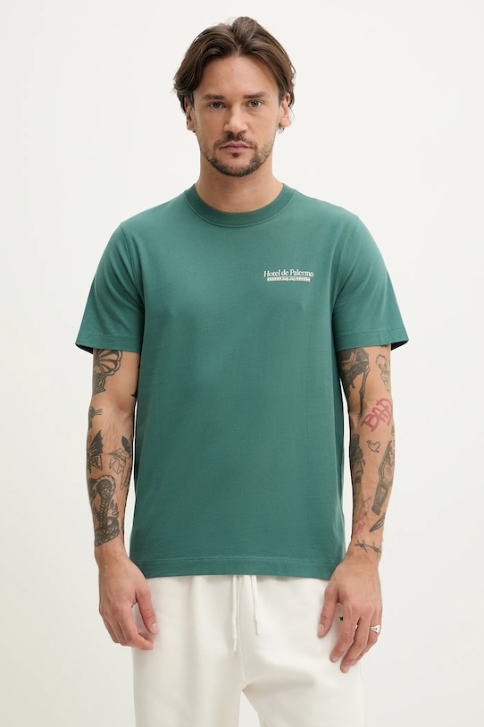 Хлопковая футболка Abercrombie & Fitch, зеленый
Хлопковая футболка Abercrombie & Fitch, зеленый