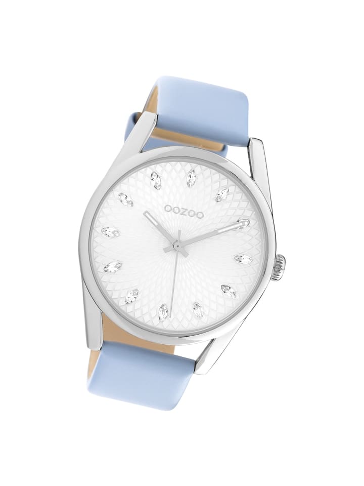 Аналоговые наручные часы Oozoo Timepieces, синие, большие (примерно 45 мм)
Аналоговые наручные часы Oozoo Timepieces, синие, большие (примерно 45 мм)