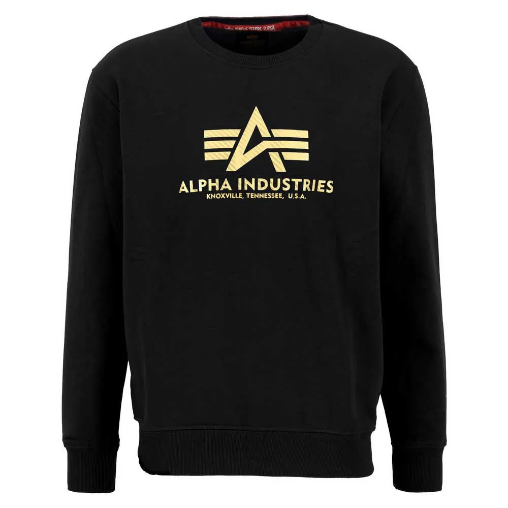 Толстовка Alpha Industries Basic Carbon, черный 
Толстовка Alpha Industries Basic Carbon, черный