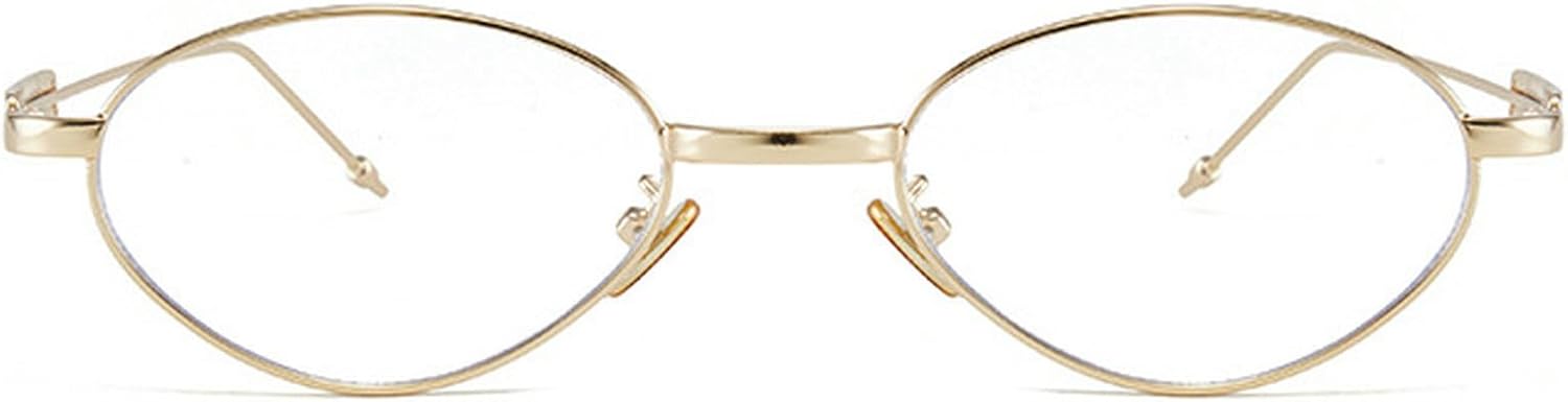 Ретро овальные солнцезащитные очки для женщин и мужчин, модные солнцезащитные очки в металлической оправе, маленькие, в стиле 90-х, винтажные солнцезащитные очки mincl, Gold Clear
Ретро овальные солнцезащитные очки для женщин и мужчин, модные солнцезащитные очки в металлической оправе, маленькие, в стиле 90-х, винтажные солнцезащитные очки mincl, Gold Clear