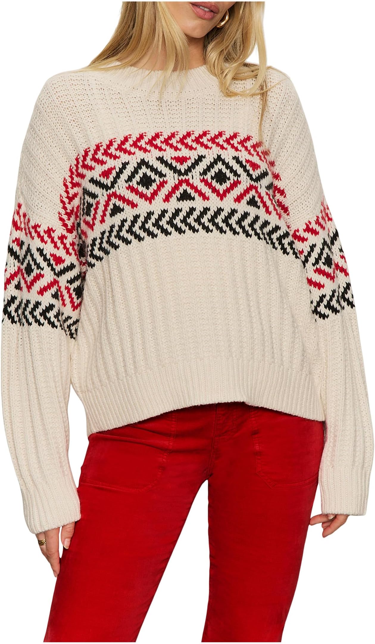 Свитер Sanctuary Women's Send It Sweater, Chalk Multi
Свитер Sanctuary Women's Send It Sweater, Chalk Multi