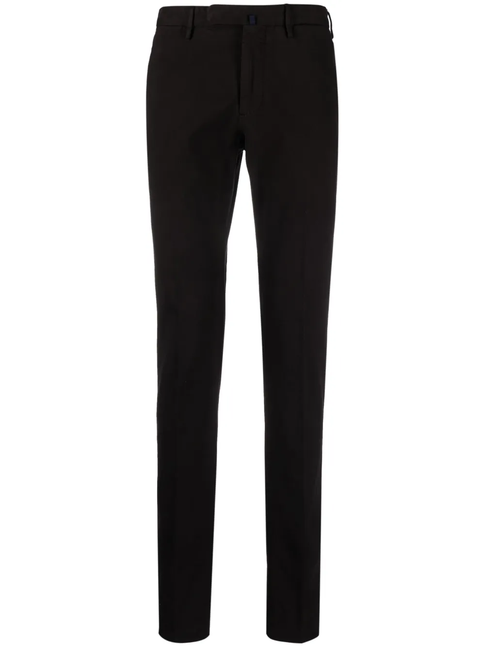 Узкие брюки с заутюженными стрелками и нашивкой-логотипом Incotex, коричневый
Узкие брюки с заутюженными стрелками и нашивкой-логотипом Incotex, коричневый