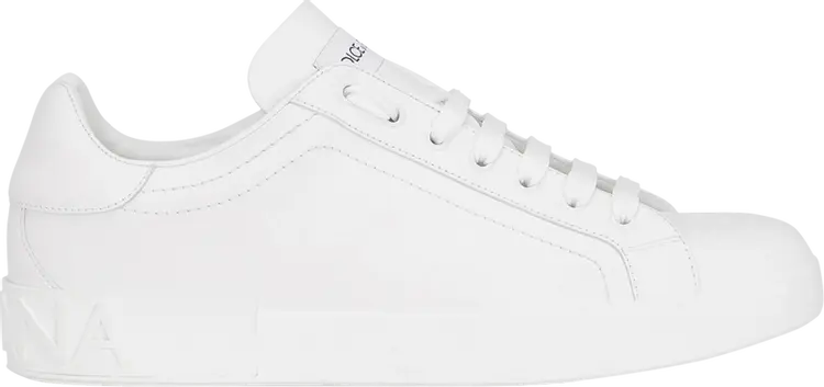 Кроссовки Dolce & Gabbana Portofino 'White', белый 
Кроссовки Dolce & Gabbana Portofino 'White', белый