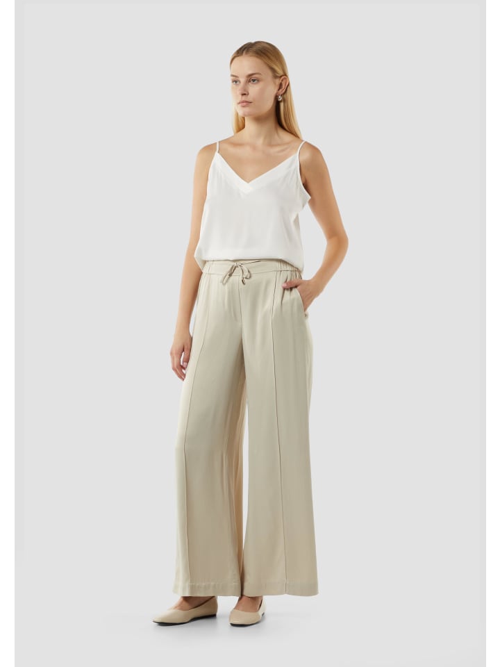 Тканевые брюки comma Hose lang, бежевый
Тканевые брюки comma Hose lang, бежевый