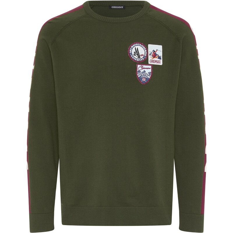 Пуловер вязаный свитер Chiemsee, зеленый
Пуловер вязаный свитер Chiemsee, зеленый