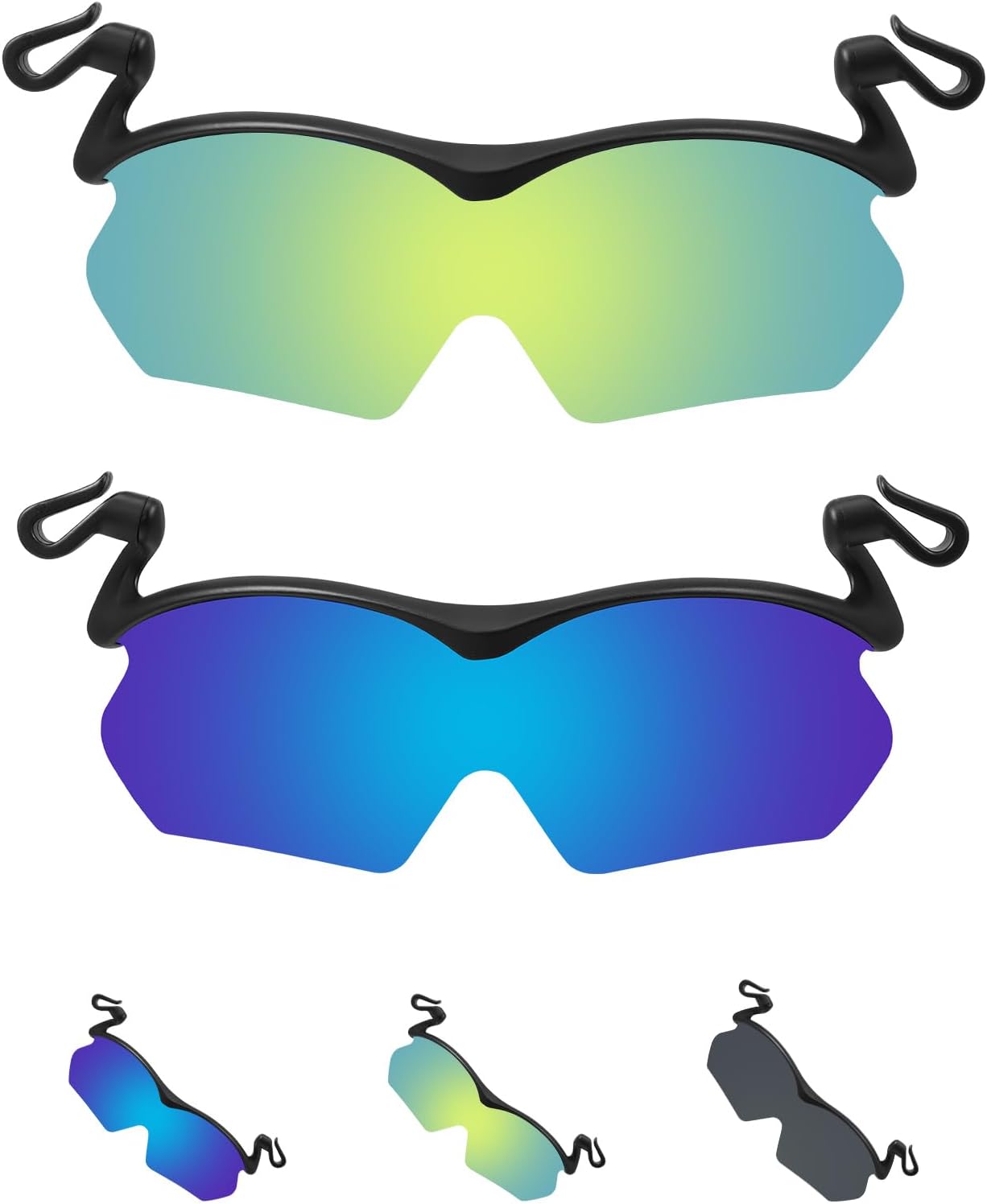 Поляризованные солнцезащитные очки DEECOZY для активного отдыха, спортивные солнцезащитные очки с зажимом, солнцезащитные очки UV400 для мужчин и женщин, для рыбалки, велоспорта, походов, Blue+green
Поляризованные солнцезащитные очки DEECOZY для активного отдыха, спортивные солнцезащитные очки с зажимом, солнцезащитные очки UV400 для мужчин и женщин, для рыбалки, велоспорта, походов, Blue+green