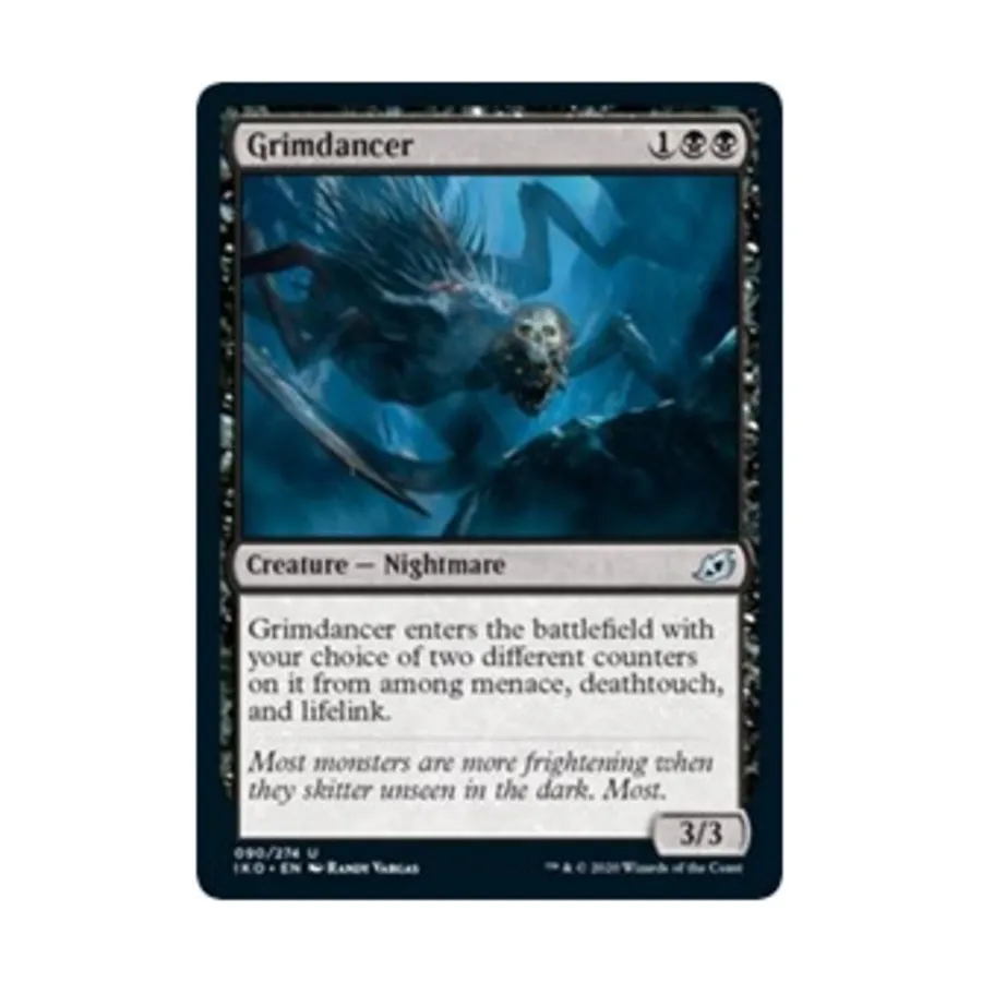 CCG Гримдансер (U), MTG - Ikoria - Lair of Behemoths
CCG Гримдансер (U), MTG - Ikoria - Lair of Behemoths