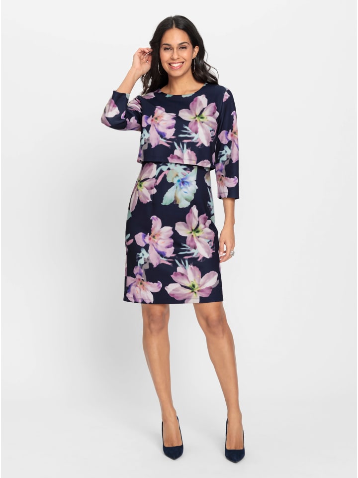 Платье из джерси с принтом темно-синего и мятно-лаймового цвета WITT WEIDEN
Платье из джерси с принтом темно-синего и мятно-лаймового цвета WITT WEIDEN