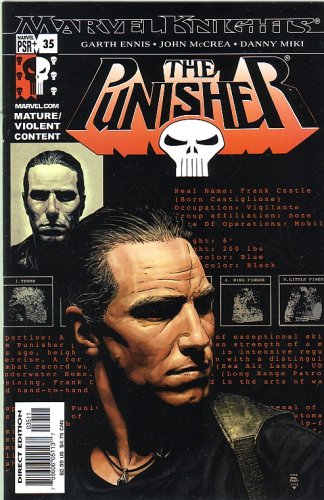 The Punisher, Vol 4, #35 (Comic Book): CONFEDERACY OF DUNCES, PT 3 (MARVEL)
The Punisher, Vol 4, #35 (Comic Book): CONFEDERACY OF DUNCES, PT 3 (MARVEL)