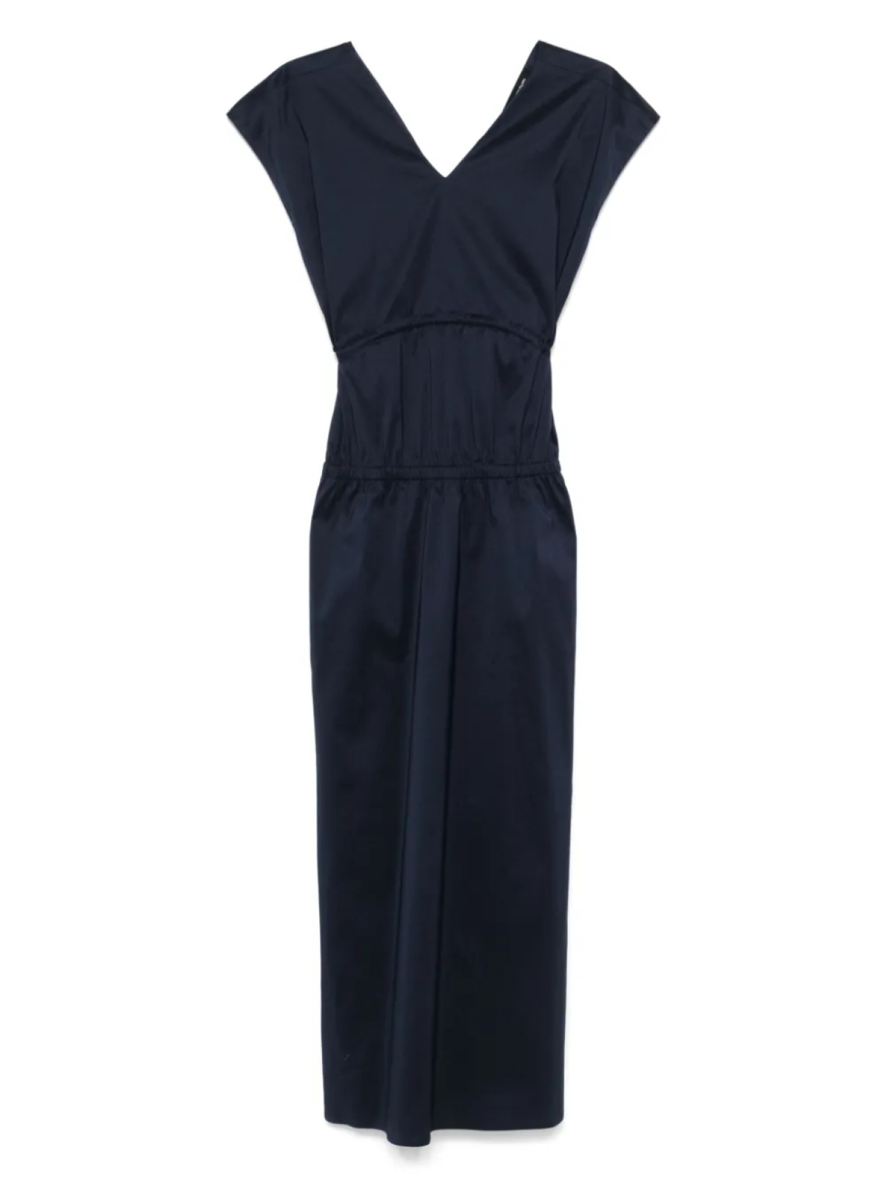 Платье миди с V-образным вырезом Fabiana Filippi, синий
Платье миди с V-образным вырезом Fabiana Filippi, синий