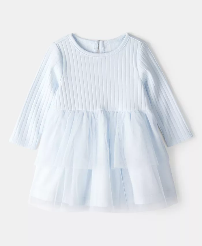 Платье из тюля с длинными рукавами для девочек Carter's, синий
Платье из тюля с длинными рукавами для девочек Carter's, синий