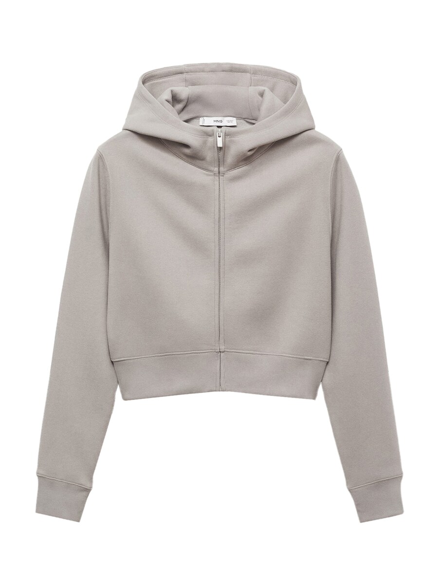 Толстовка с капюшоном на молнии MANGO, серый
Толстовка с капюшоном на молнии MANGO, серый
