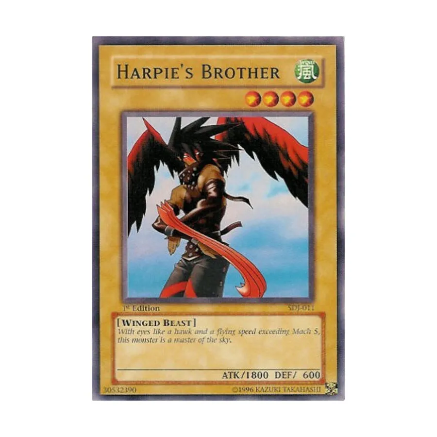 CCG Брат Гарпии (Обычный), Yu-Gi-Oh - Structure Deck - Joey - Singles
CCG Брат Гарпии (Обычный), Yu-Gi-Oh - Structure Deck - Joey - Singles