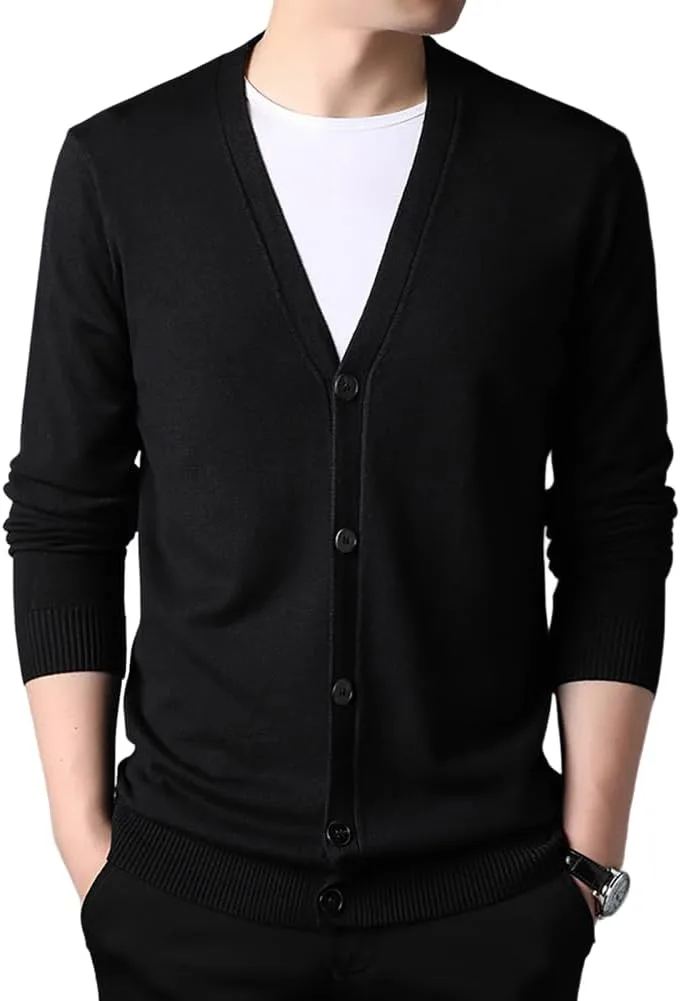 Кардиган V-образным вырезом для мужчин Slim Fit XYGJZ
Кардиган V-образным вырезом для мужчин Slim Fit XYGJZ