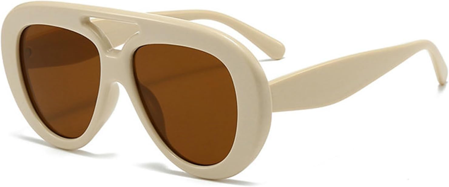 Солнцезащитные очки Willochra в винтажном овальном стиле для женщин и мужчин, в стиле «пилот», ретро, с двойной перемычкой, массивные, модные, с защитой от УФ-излучения UV400, C10
Солнцезащитные очки Willochra в винтажном овальном стиле для женщин и мужчин, в стиле «пилот», ретро, с двойной перемычкой, массивные, модные, с защитой от УФ-излучения UV400, C10