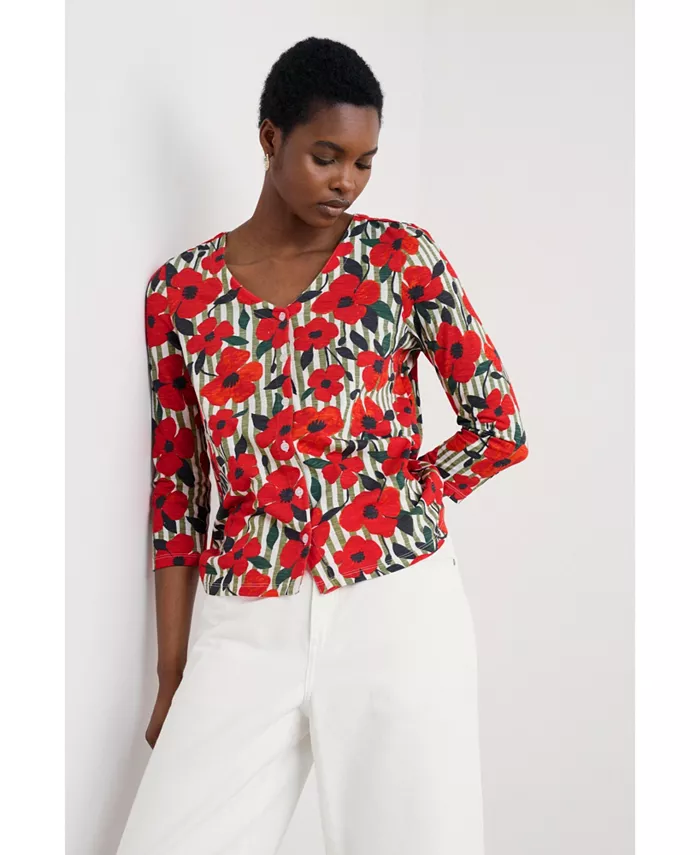 Женский топ Studio Glass с рукавами четверть Seasalt Cornwall, красный
Женский топ Studio Glass с рукавами четверть Seasalt Cornwall, красный