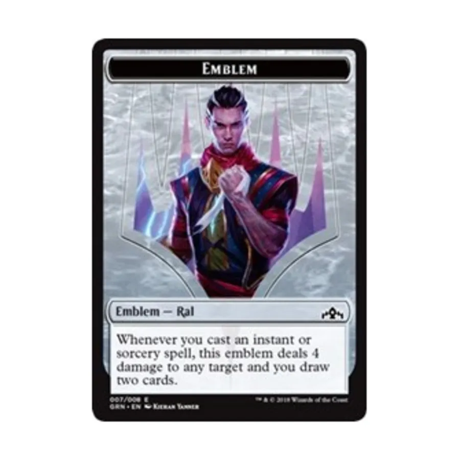 CCG Эмблема — Рал, Наместник Иззета (T), MTG - Guilds of Ravnica
CCG Эмблема — Рал, Наместник Иззета (T), MTG - Guilds of Ravnica