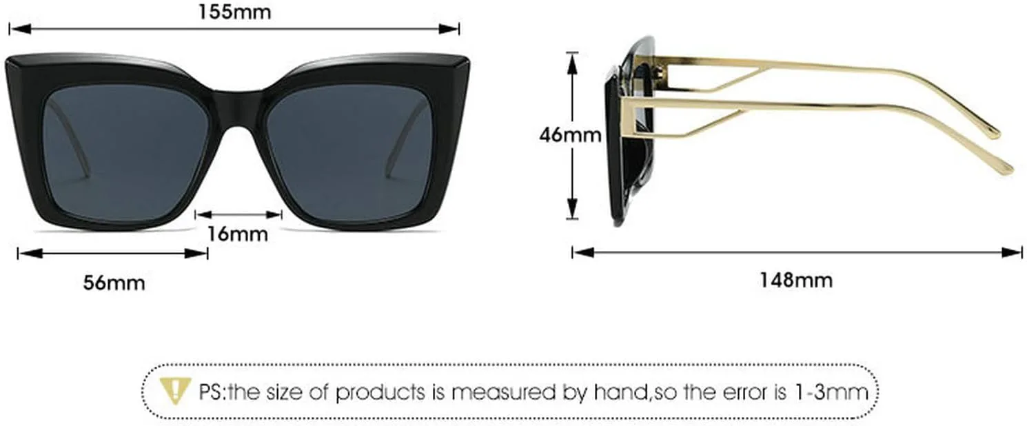 Солнцезащитные очки COTIA Oversized Personality Cat Eye для женщин и мужчин, модные, с уникальными дужками, в винтажном стиле, элегантные, в стиле Y2K, White
Солнцезащитные очки COTIA Oversized Personality Cat Eye для женщин и мужчин, модные, с уникальными дужками, в винтажном стиле, элегантные, в стиле Y2K, White