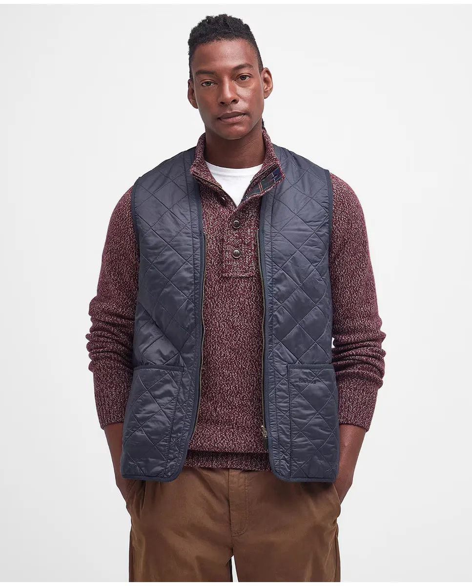 Утепленный мужской жилет на молнии Barbour, темно-синий
Утепленный мужской жилет на молнии Barbour, темно-синий