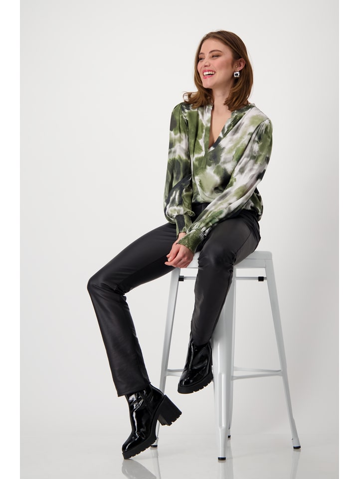 Monari Блузка зелено-белого цвета
Monari Блузка зелено-белого цвета