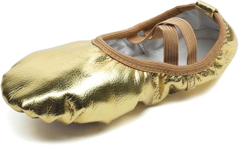 Балетные туфли MSMAX для девочек и мальчиков с отделением для стопы, танцевальные тапочки для малышей/детей младшего и старшего возраста, золотой
Балетные туфли MSMAX для девочек и мальчиков с отделением для стопы, танцевальные тапочки для малышей/детей младшего и старшего возраста, золотой