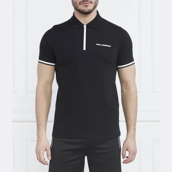 Рубашка поло стандартного кроя Karl Lagerfeld, черный
Рубашка поло стандартного кроя Karl Lagerfeld, черный