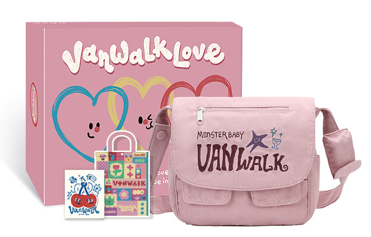 VANWALK Женская сумка через плечо, Розовый 
VANWALK Женская сумка через плечо, Розовый