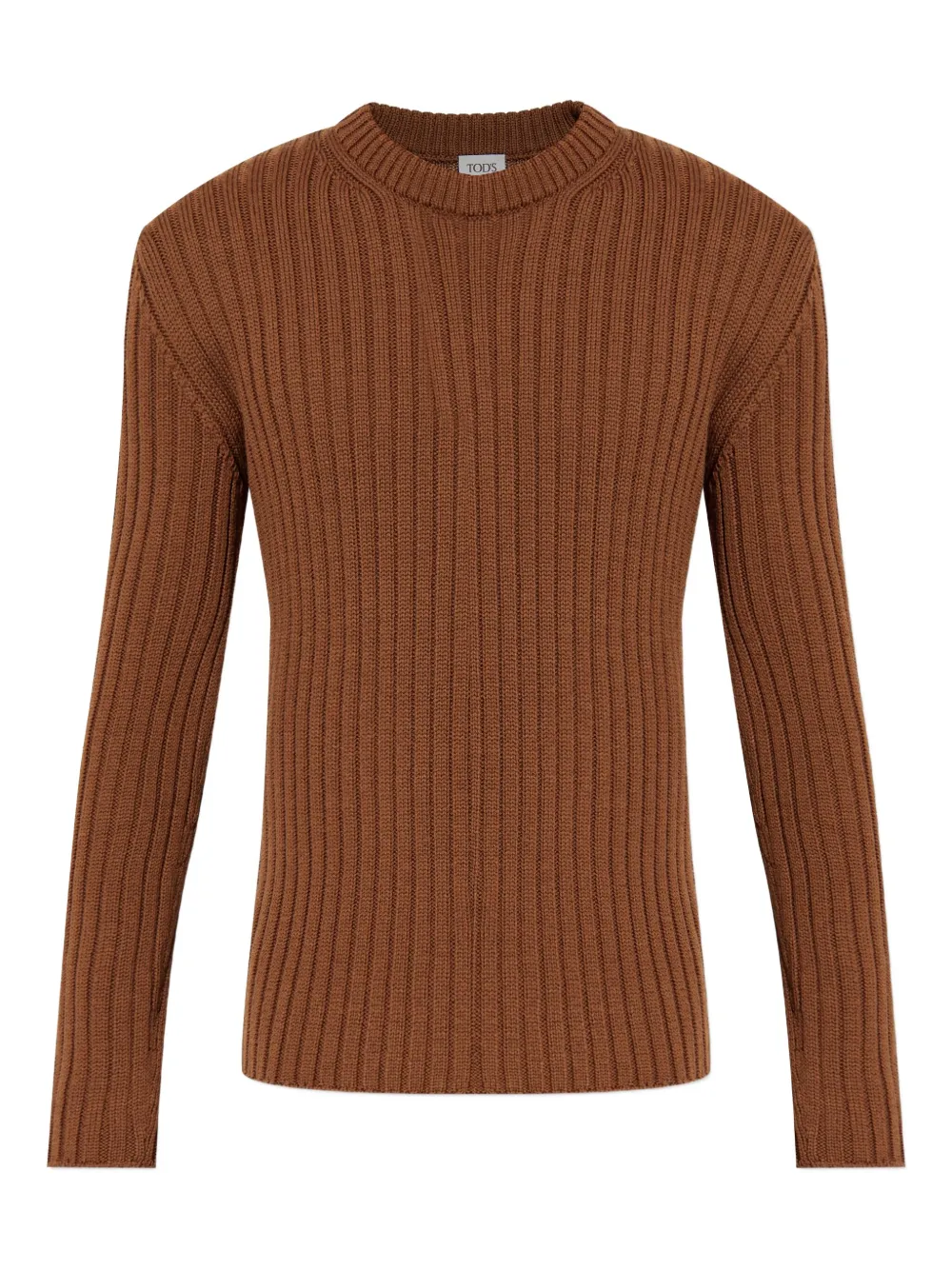 Шерстяной свитер в рубчик Tod'S, коричневый
Шерстяной свитер в рубчик Tod'S, коричневый