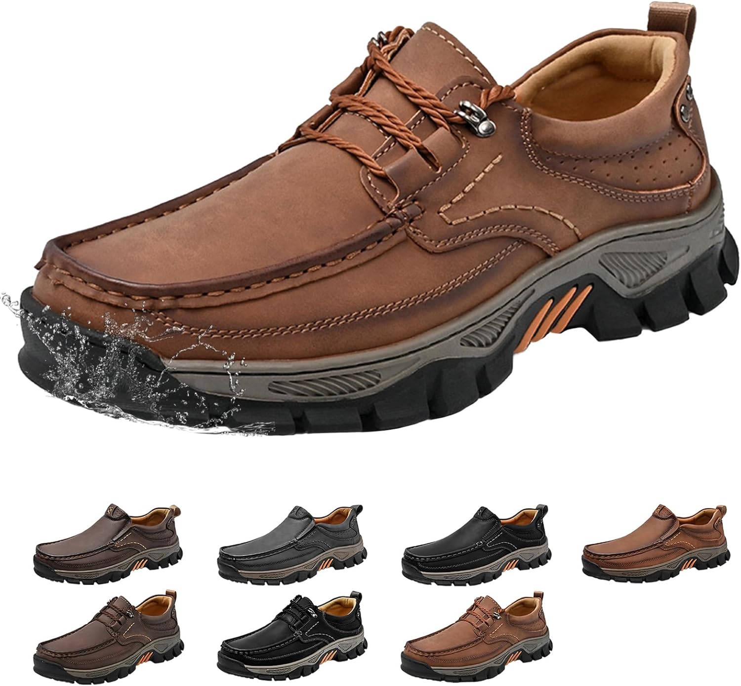 Мужские слипоны лоферы из кожи, водонепроницаемые, с очень широкой колодкой, легкие, повседневные, для ходьбы, дышащие, с нескользящей подошвой, удобные кроссовки Generic, светло-коричневый
Мужские слипоны лоферы из кожи, водонепроницаемые, с очень широкой колодкой, легкие, повседневные, для ходьбы, дышащие, с нескользящей подошвой, удобные кроссовки Generic, светло-коричневый