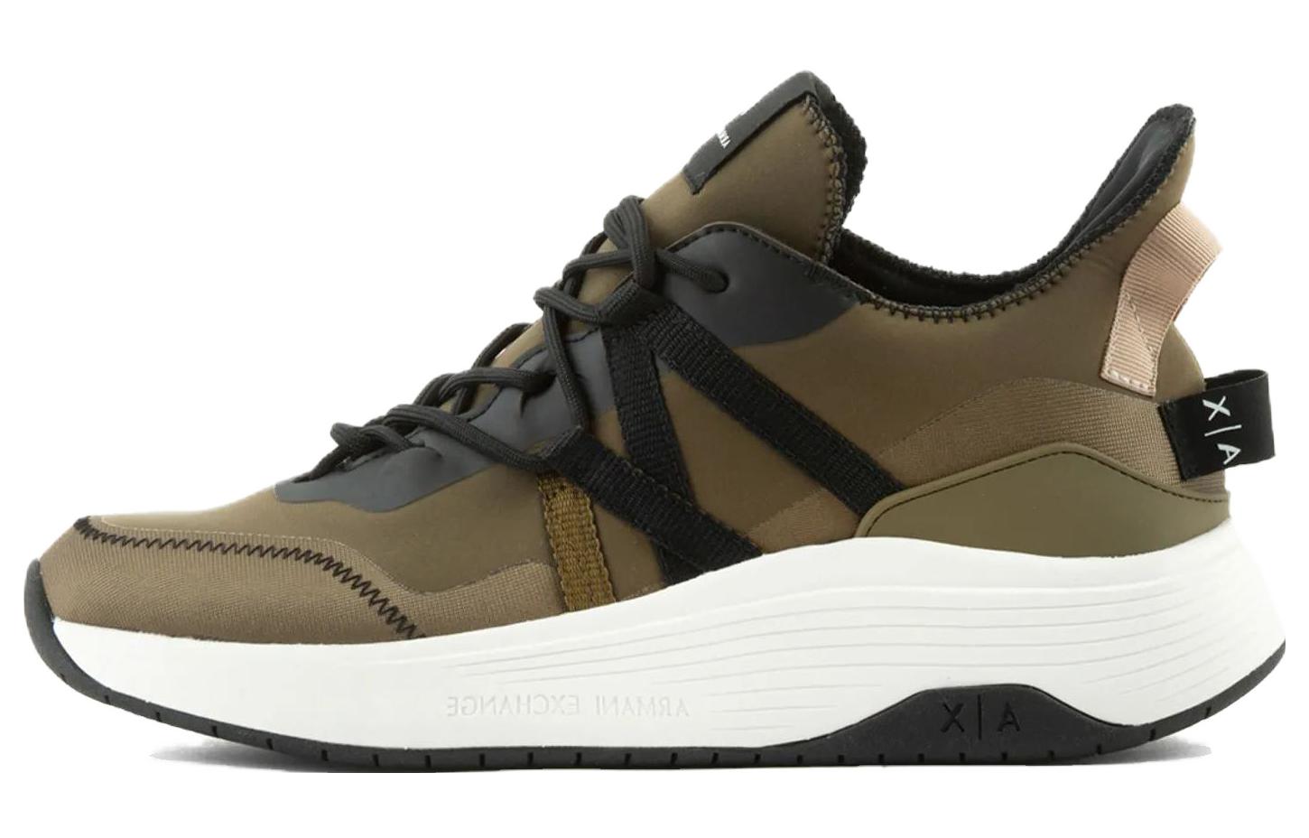 Кроссовки мужские низкие повседневные зеленые ARMANI EXCHANGE
Кроссовки мужские низкие повседневные зеленые ARMANI EXCHANGE