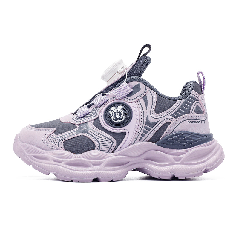Кроссовки детские с низким верхом, дышащие, с защитой от отскока, для детей BOBDOG, серый/фиолетовый
Кроссовки детские с низким верхом, дышащие, с защитой от отскока, для детей BOBDOG, серый/фиолетовый