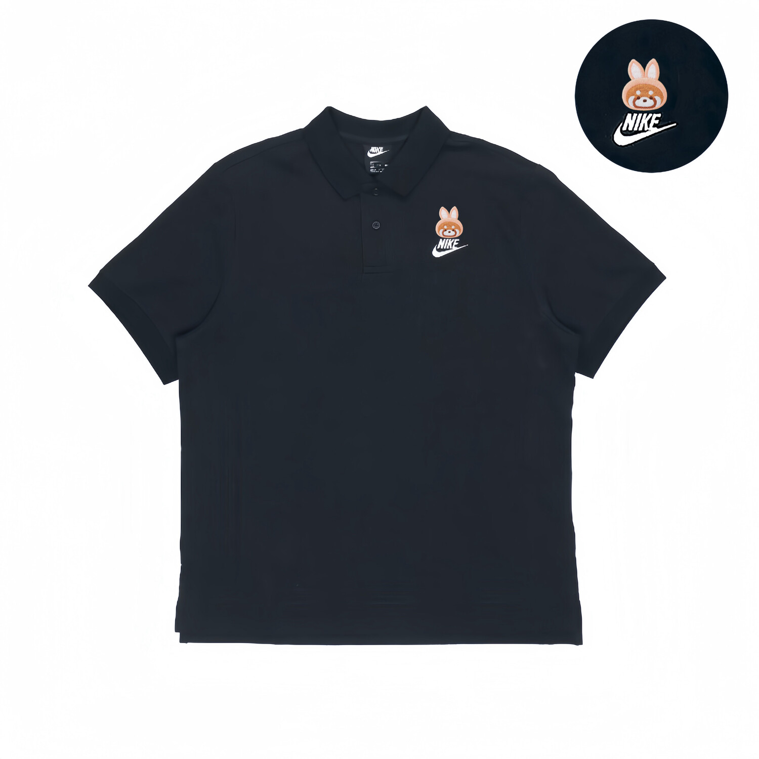 Рубашка поло унисекс черная Nike, черный
Рубашка поло унисекс черная Nike, черный