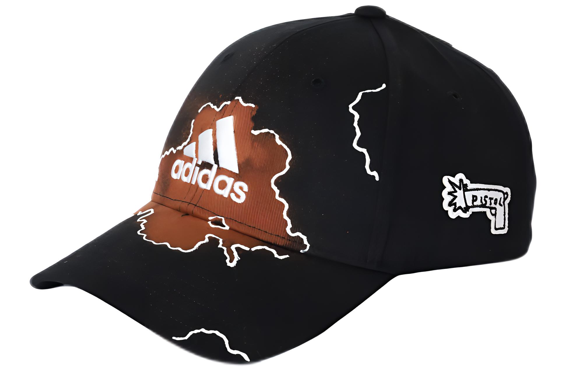 Adidas Хлопковая бейсболка унисекс черная, Black 
Adidas Хлопковая бейсболка унисекс черная, Black