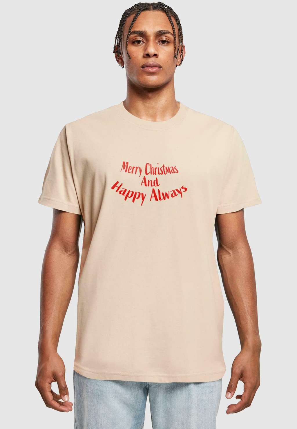 Футболка с принтом MERRY CHRISTMAS AND HAPPY ALWAYS ROUND NECK Merchcode, песочный
Футболка с принтом MERRY CHRISTMAS AND HAPPY ALWAYS ROUND NECK Merchcode, песочный