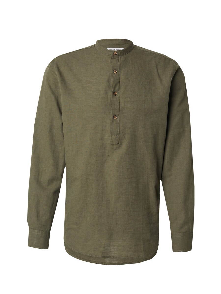 Рубашка на пуговицах Comfort fit JACK & JONES JJESummer, оливковый
Рубашка на пуговицах Comfort fit JACK & JONES JJESummer, оливковый
