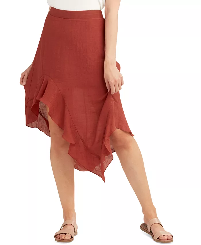 Юбка асимметричного кроя из шифона для девушек BCX, коричневый
Юбка асимметричного кроя из шифона для девушек BCX, коричневый