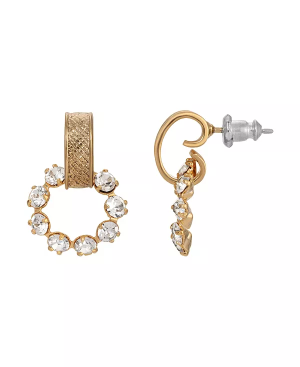 Серьги-Кольца с кристаллами спереди 2028, gold
Серьги-Кольца с кристаллами спереди 2028, gold