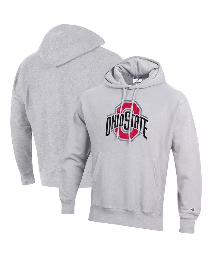 Мужская толстовка с капюшоном Ohio State Buckeyes Vault Logo Reverse Weave в сером меланже Champion
Мужская толстовка с капюшоном Ohio State Buckeyes Vault Logo Reverse Weave в сером меланже Champion